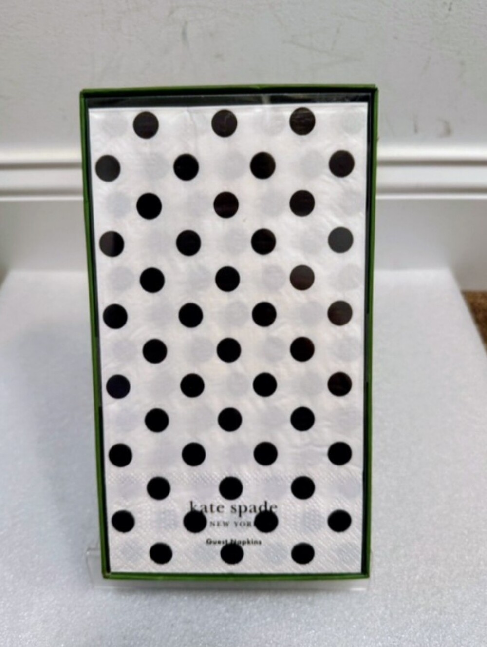 kate spade NEW YORK Napkins Set of 40 Polka Dot Paper Guest BRAND-NEW w/tag